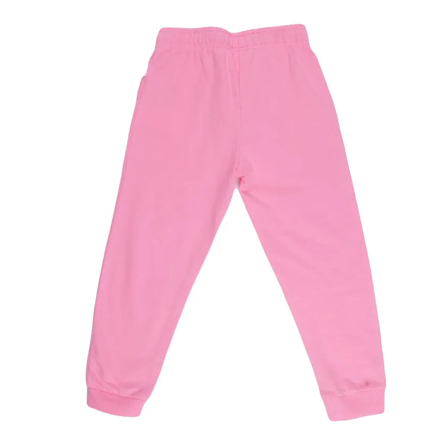 REDTAG Girl's Fuchsia Active Pants