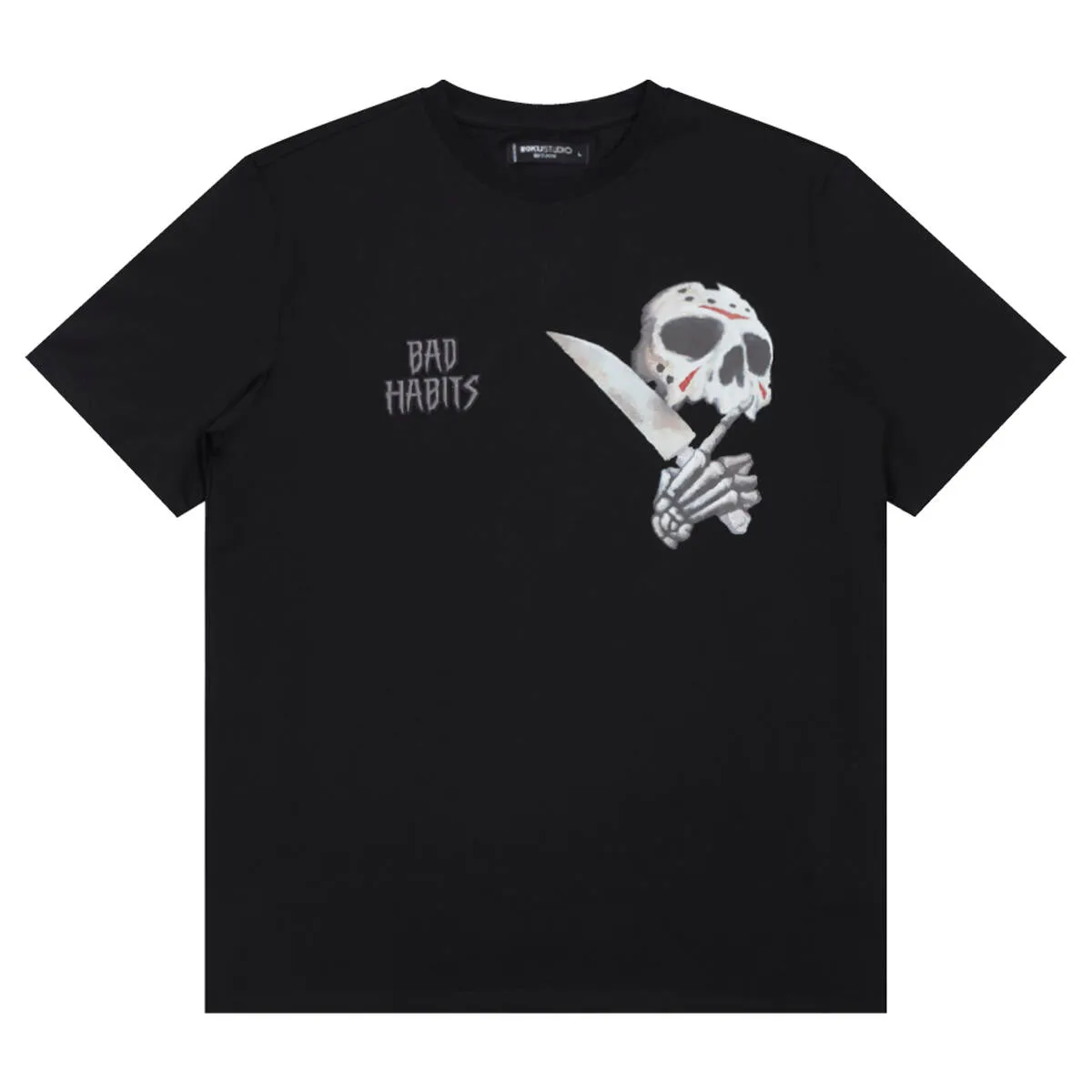 ROKU STUDIO T-SHIRT BAD HABBIT AFTER DARK