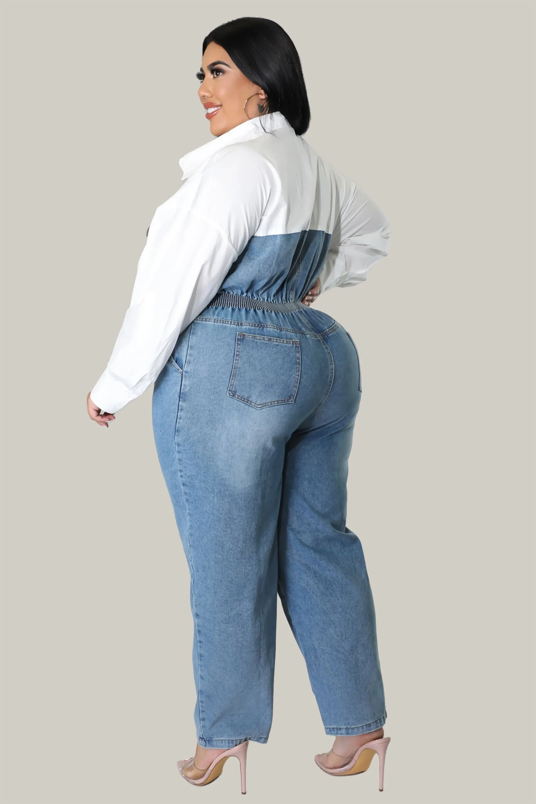 Rowan Denim Jumpsuit