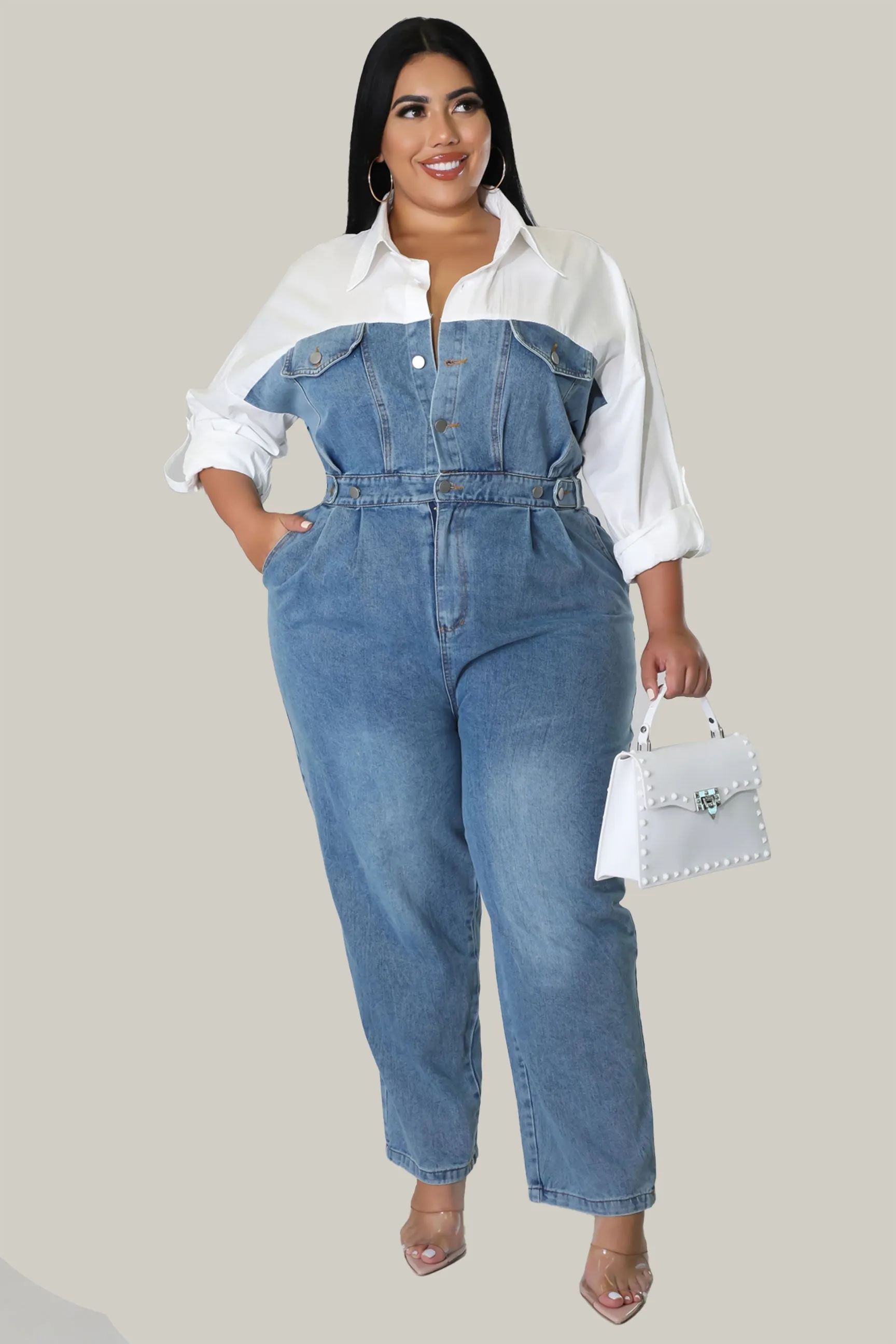Rowan Denim Jumpsuit