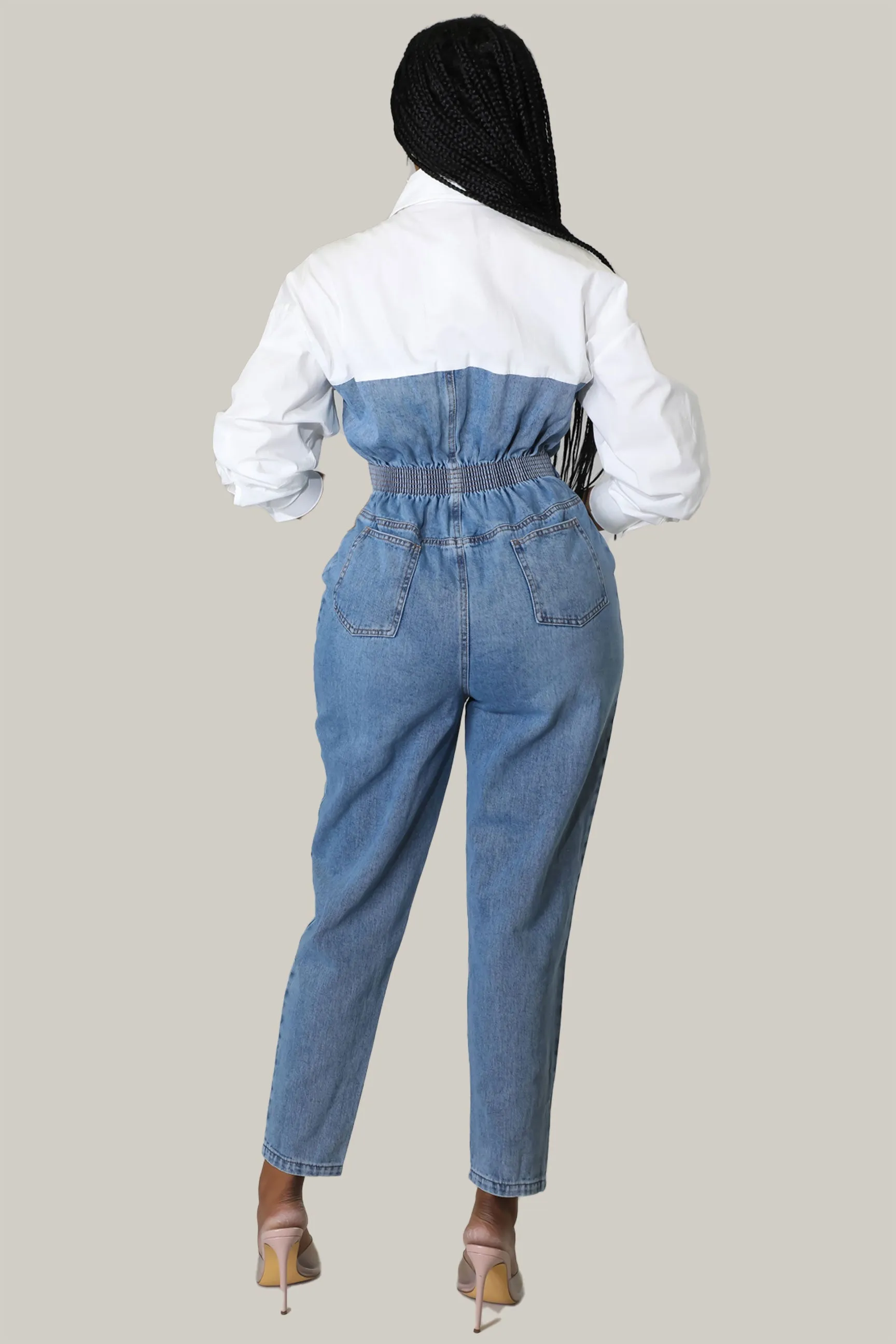 Rowan Denim Jumpsuit