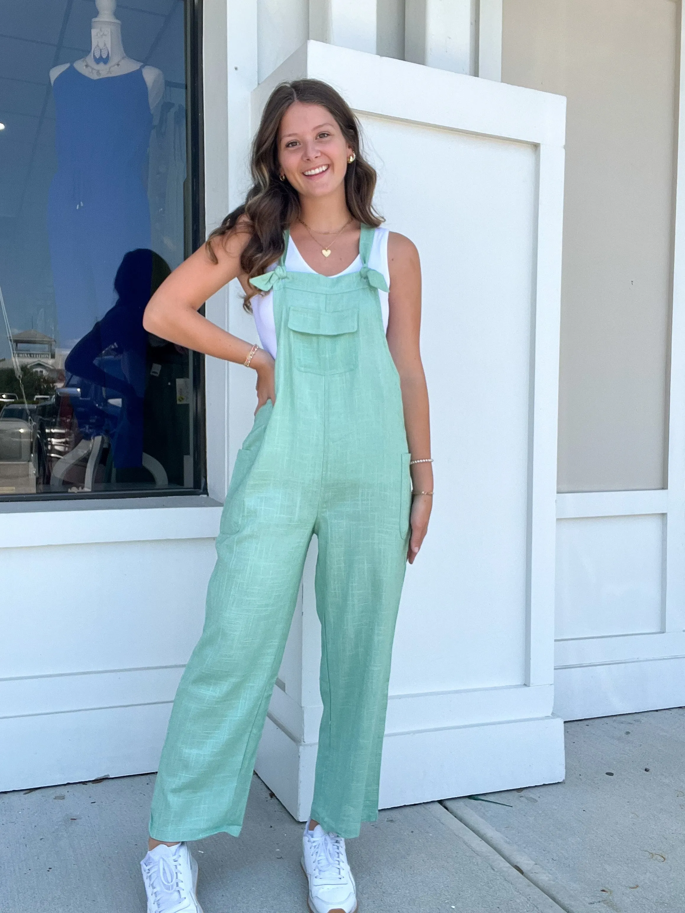 Sarah Sage Linen Jumpsuit