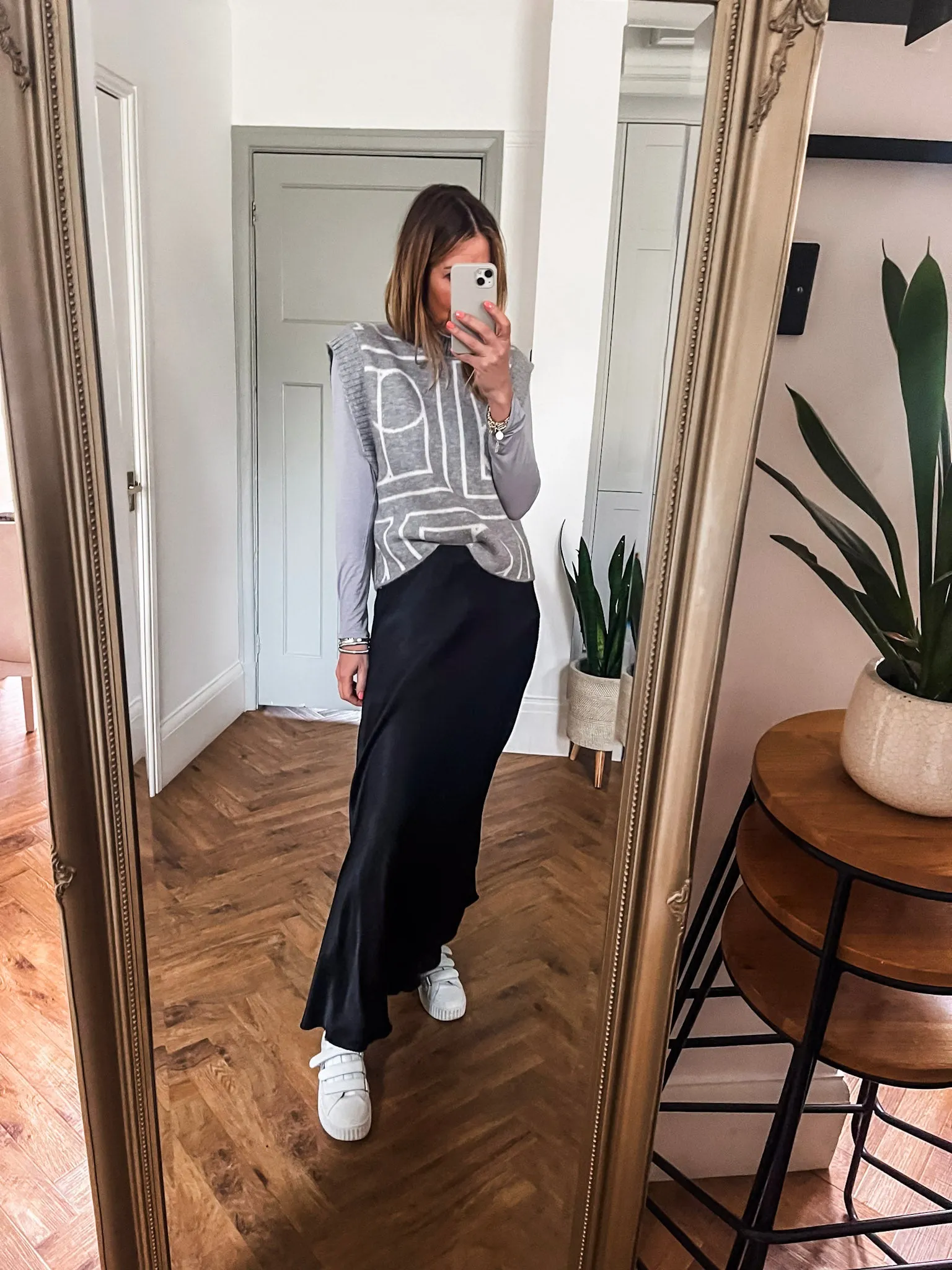 Satin Skirt
