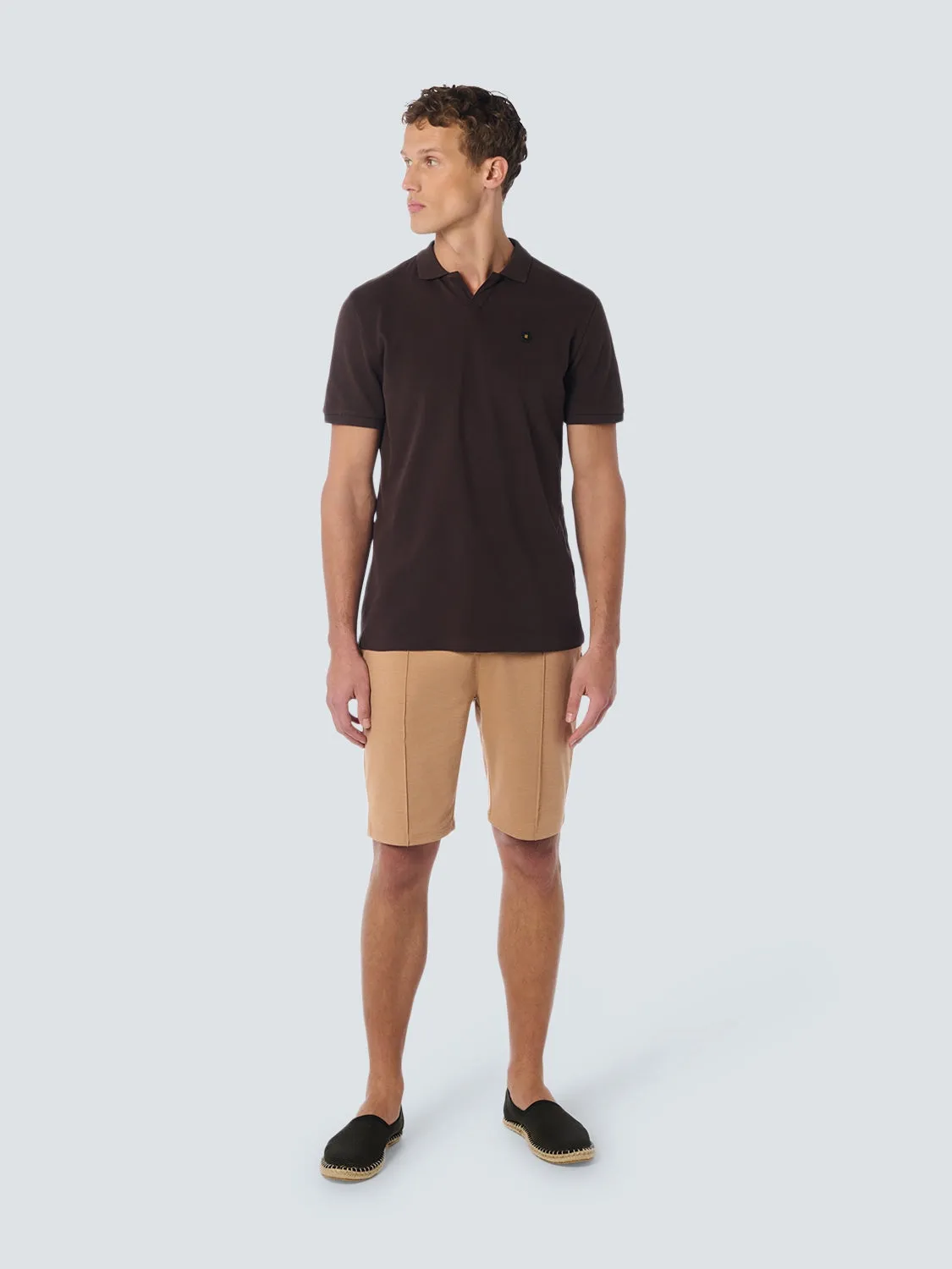 Short Jersey Melange | Desert