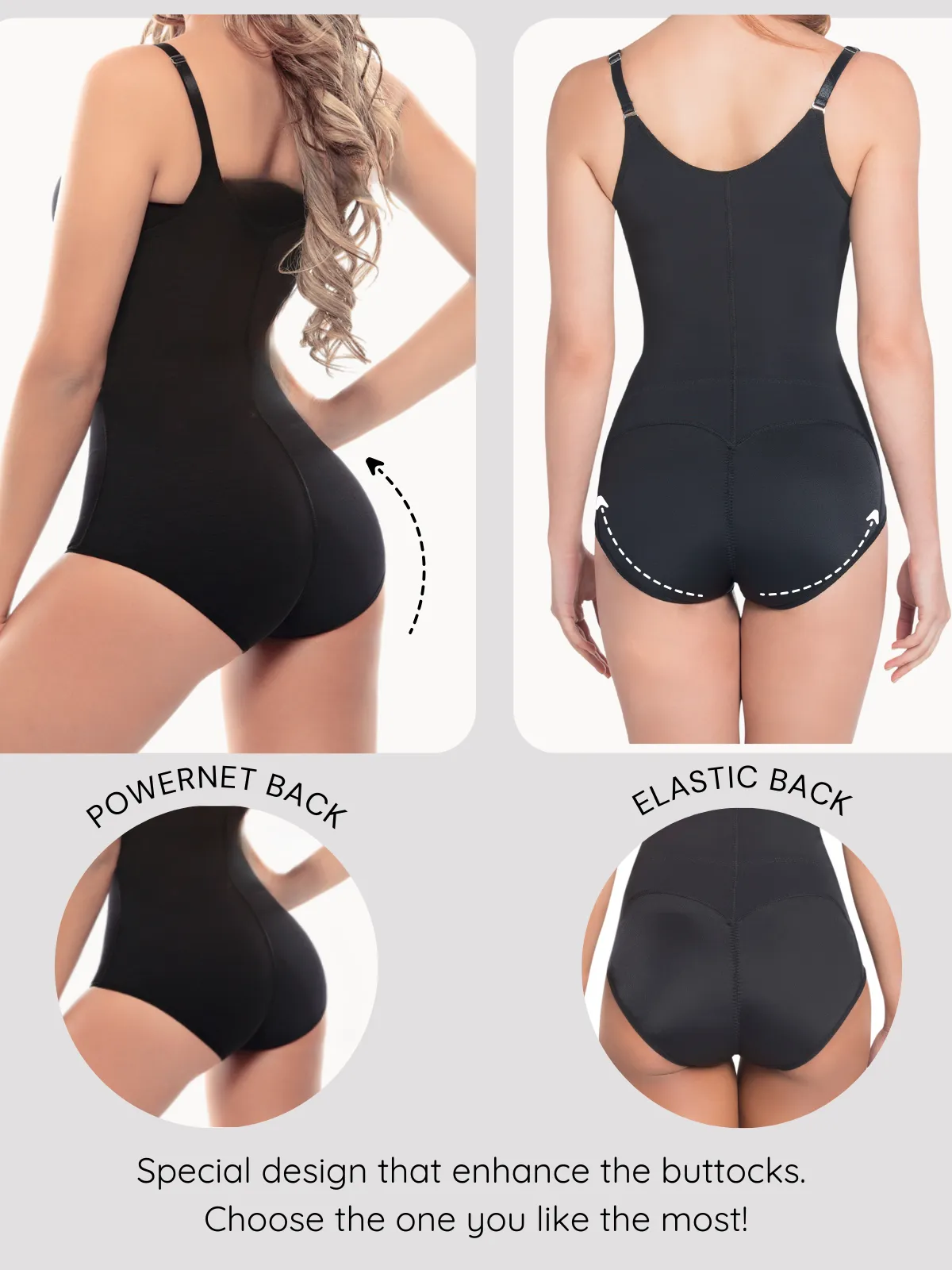 Siluet 1005 Strapless Panty Shapewear – Two Back Options: Powernet or Stretch Fabric