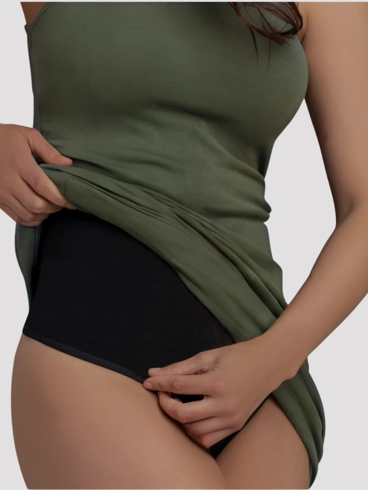 Siluet 1005 Strapless Panty Shapewear – Two Back Options: Powernet or Stretch Fabric