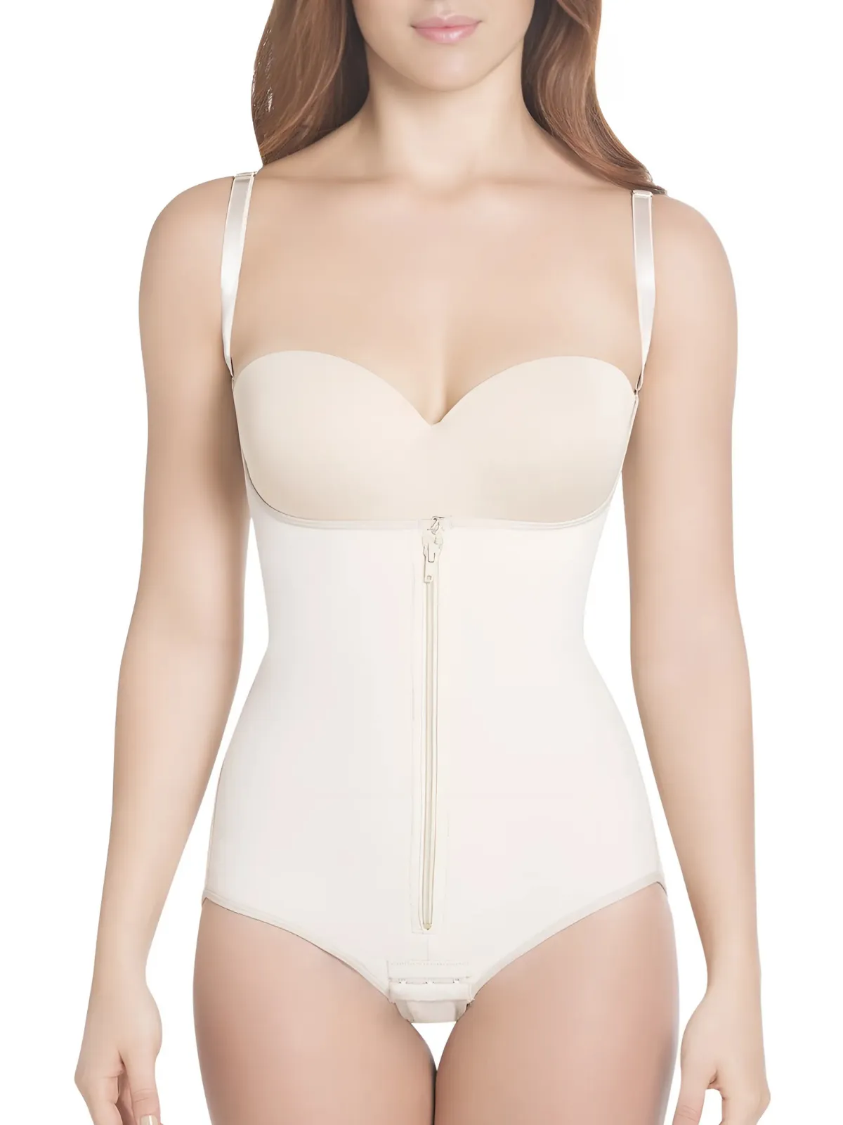 Siluet 1005 Strapless Panty Shapewear – Two Back Options: Powernet or Stretch Fabric