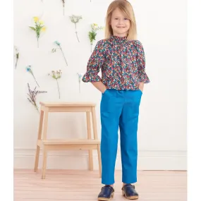 Simplicity Sewing Pattern 9393 Children's Dress, Tunic, Top and Pants