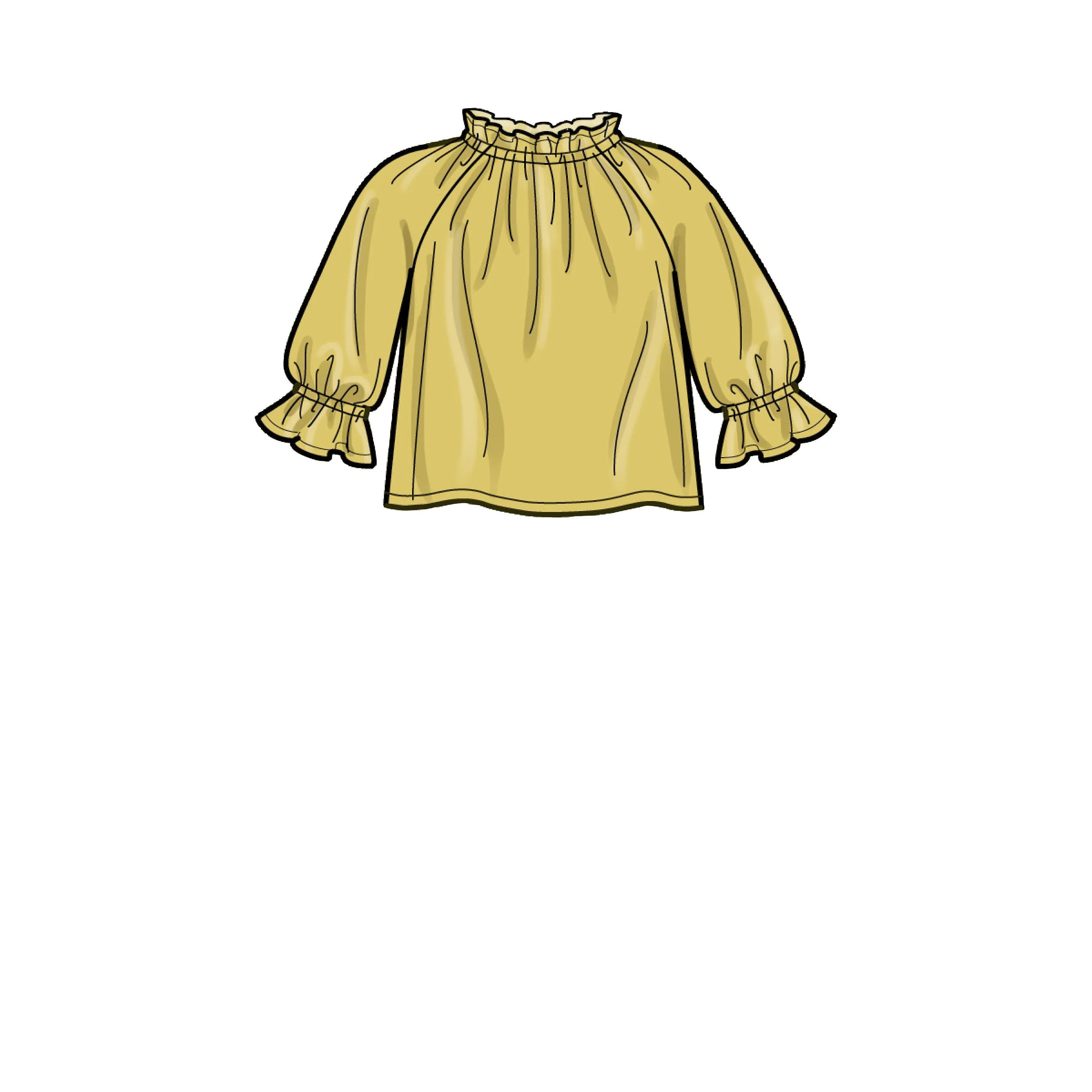 Simplicity Sewing Pattern 9393 Children's Dress, Tunic, Top and Pants