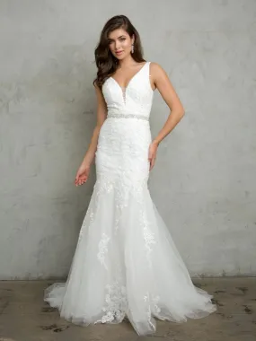 Size 2XL Eva 5249 Off White Gown