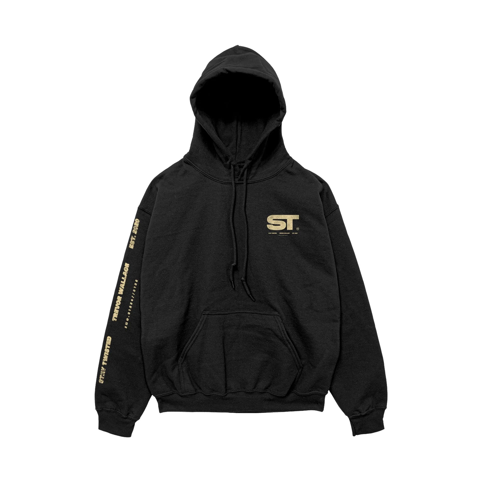 Snake Black Hoodie