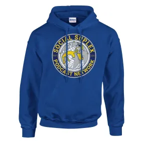 Social Suplex Blue Pullover Hoodie