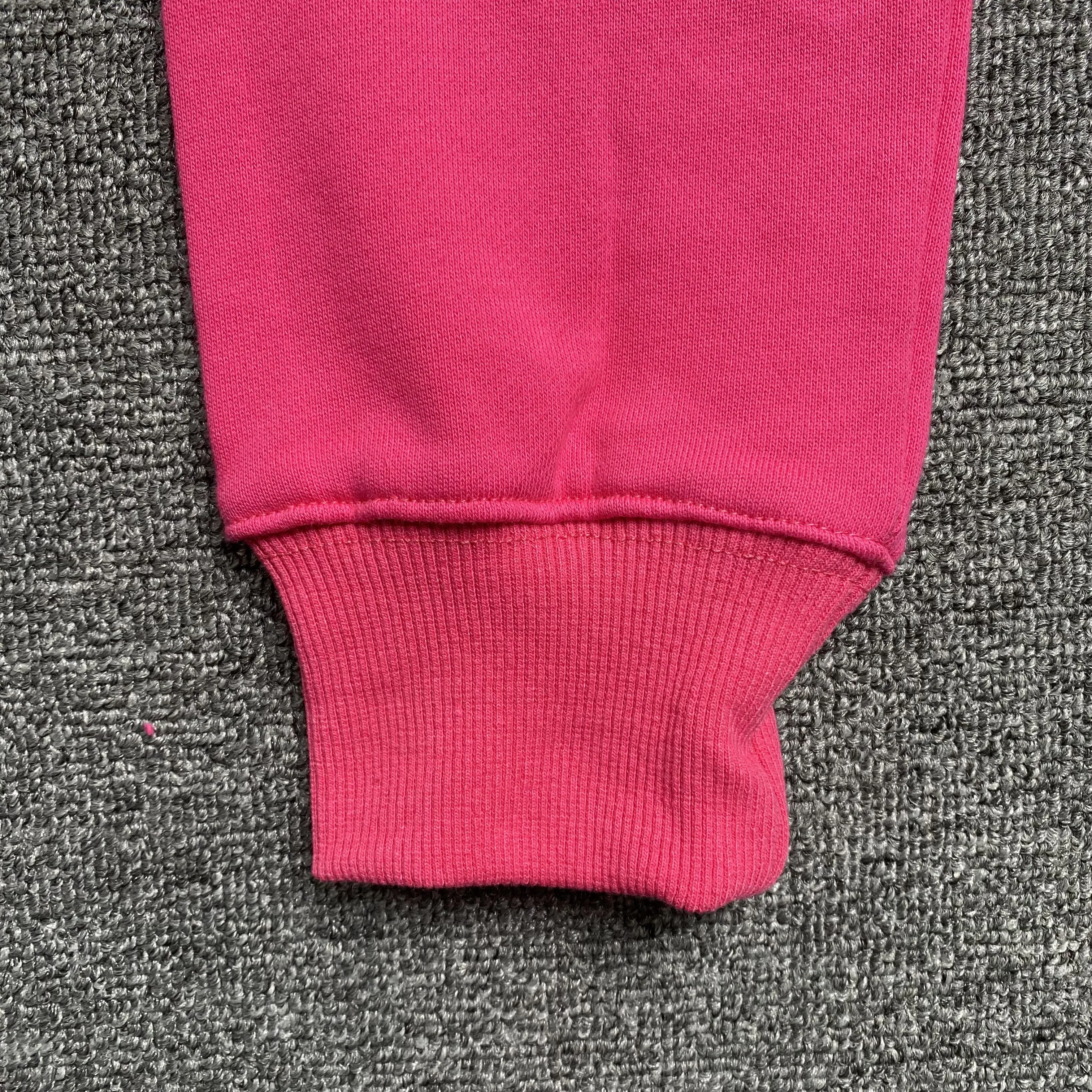Sp5der PINK Hoodie Pink
