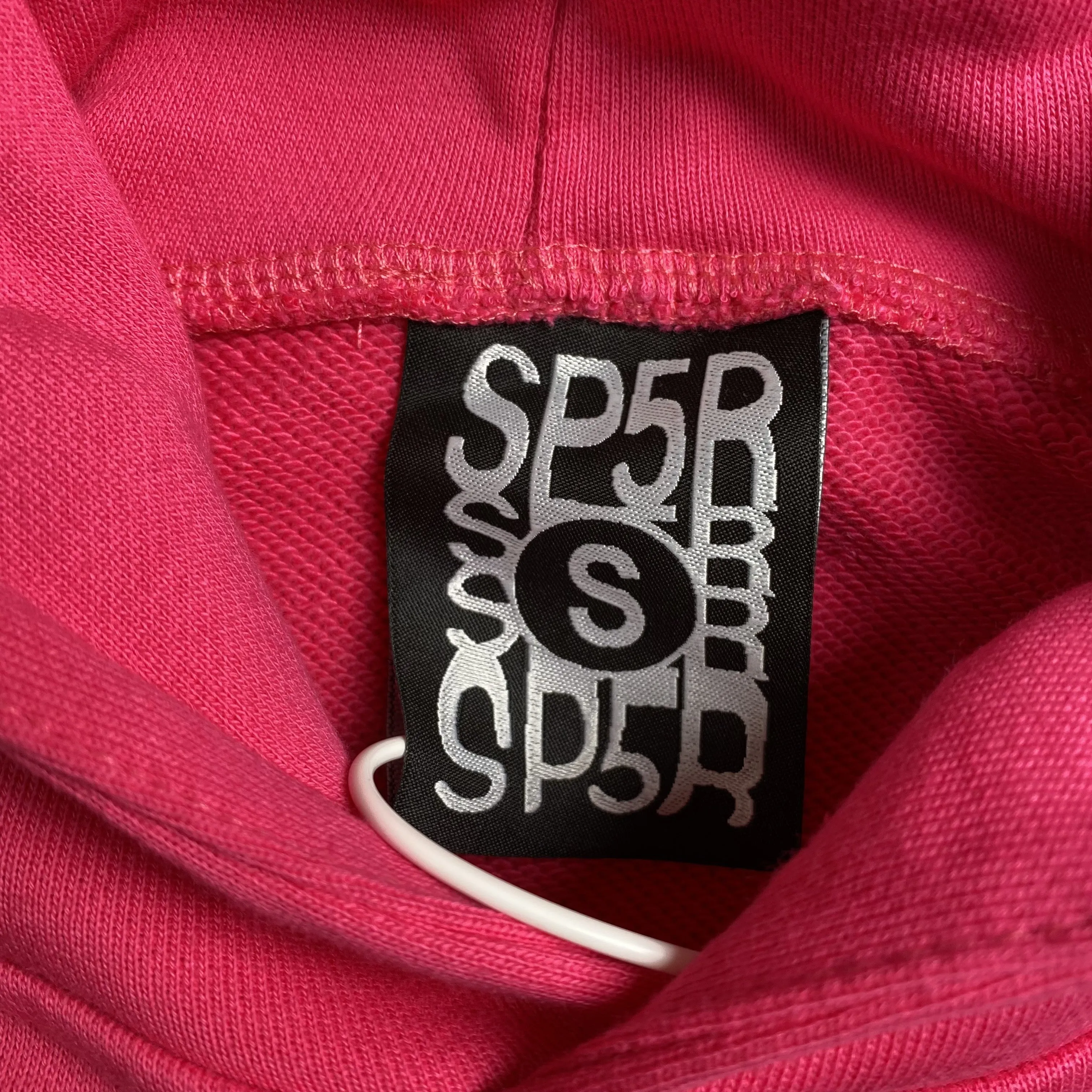 Sp5der PINK Hoodie Pink