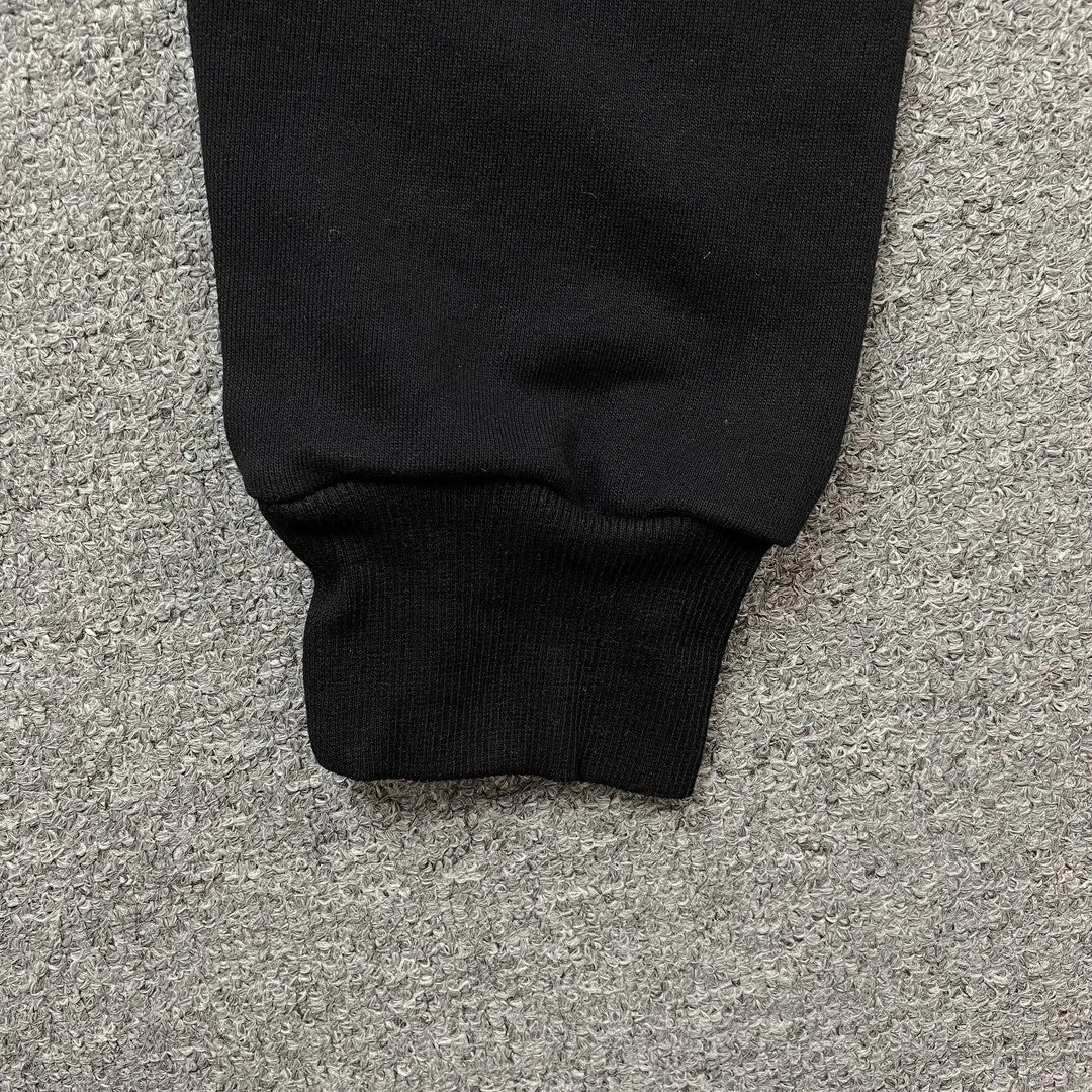 Sp5der PINK V2 Hoodie Black