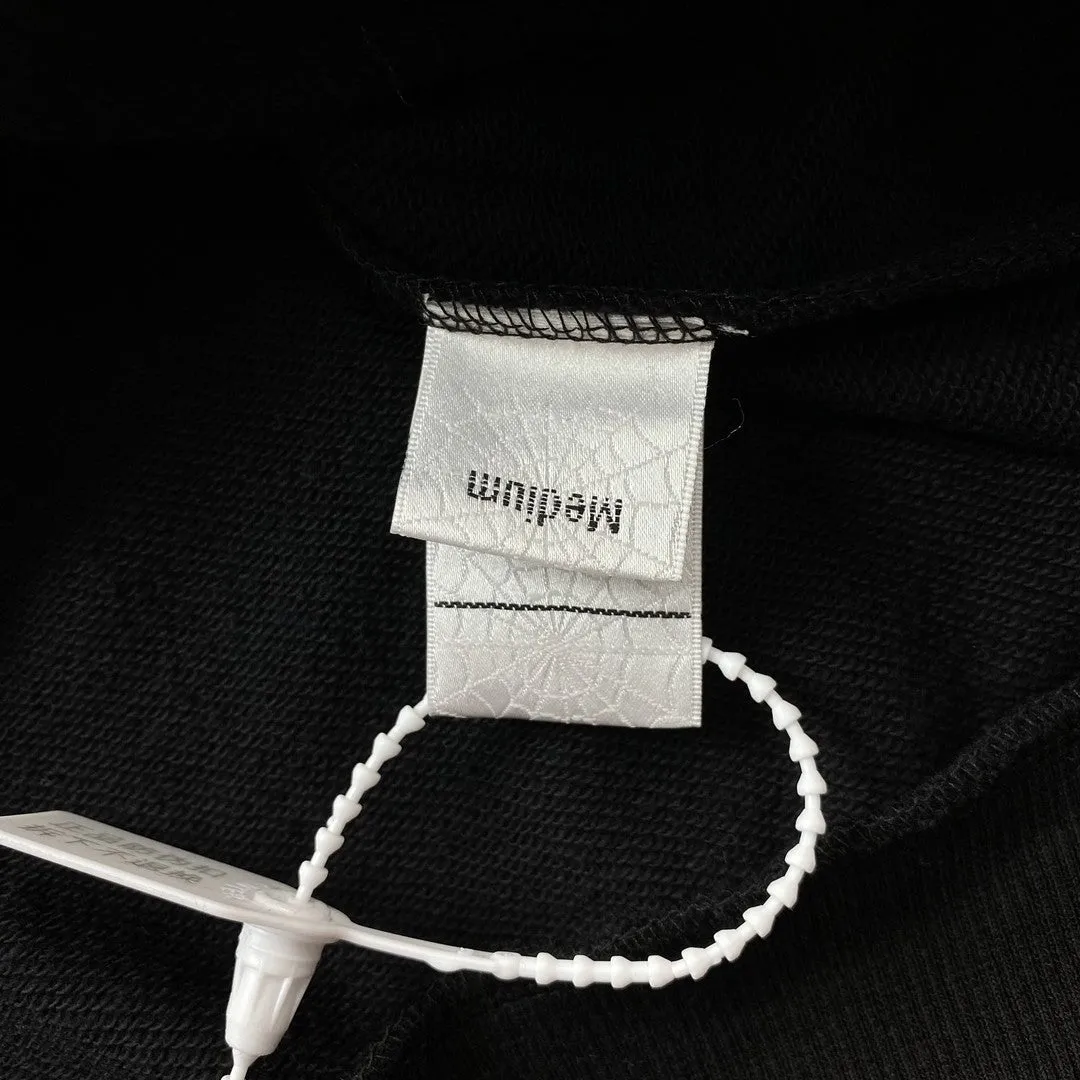 Sp5der PINK V2 Hoodie Black