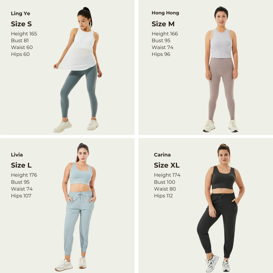 Tangs Display - High-Waisted Silky & Cooling Luxe Joggers with Cuffs