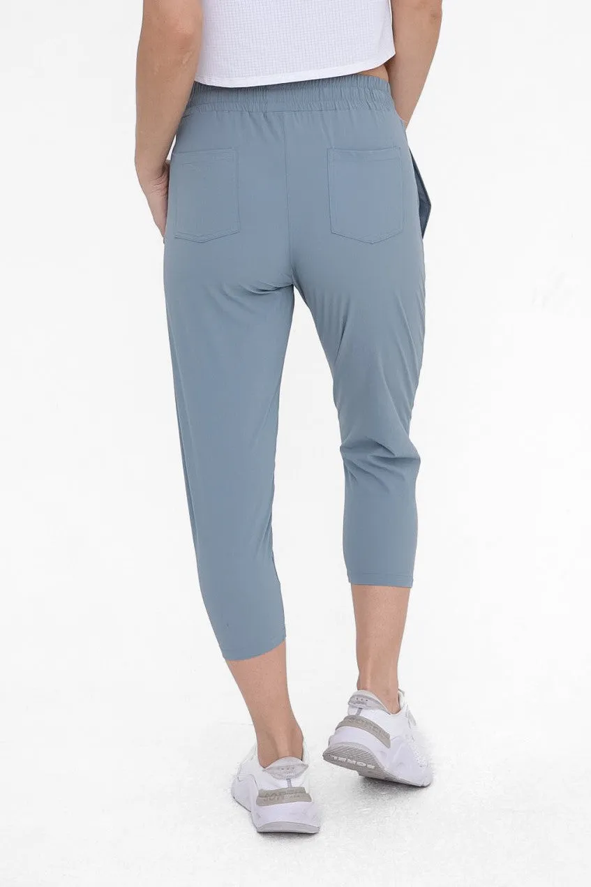 Tapered Leg Cropped Pant | Mono B - FINAL SALE