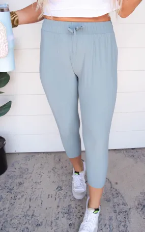 Tapered Leg Cropped Pant | Mono B - FINAL SALE