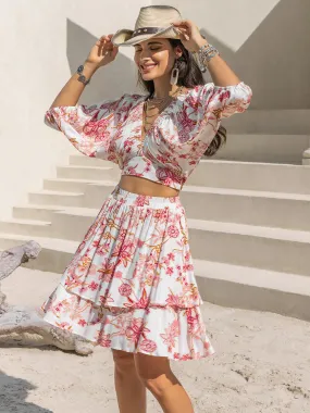 Taryn Layered Skirt Set