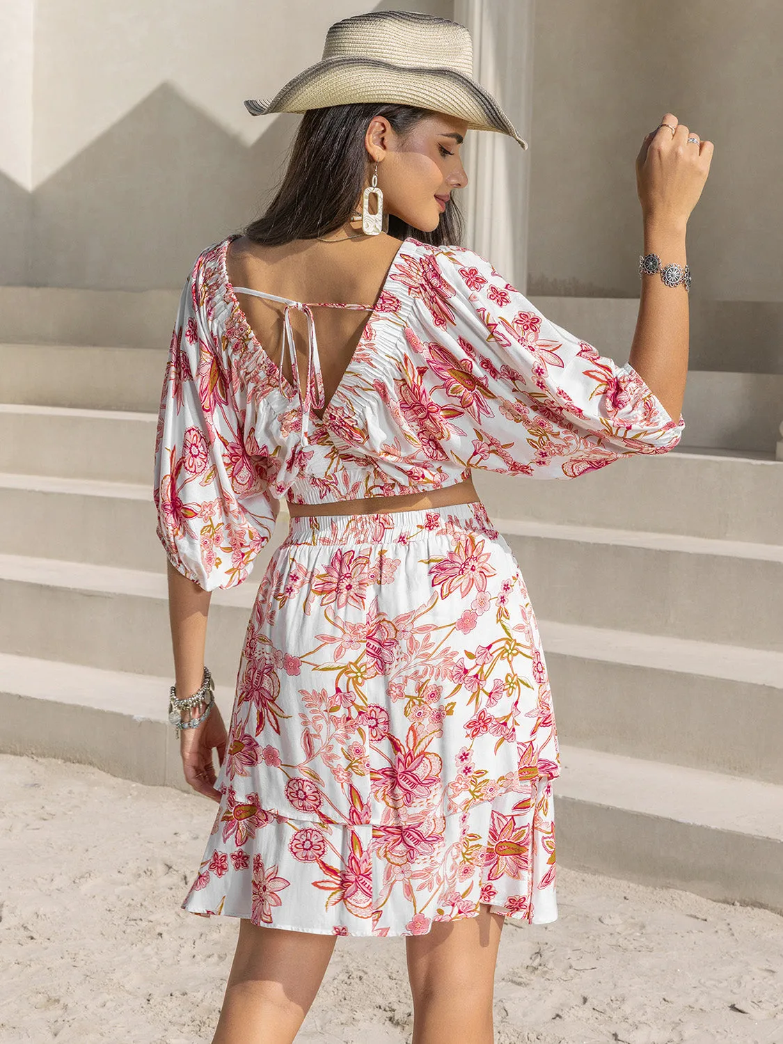 Taryn Layered Skirt Set