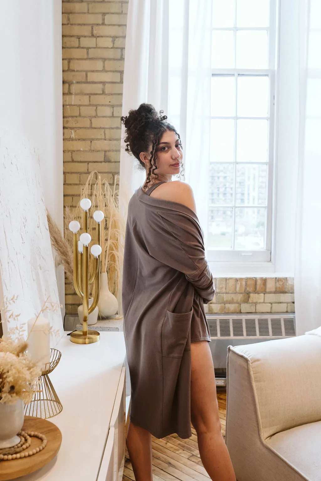 Tencel Long Cardigan- Courtney