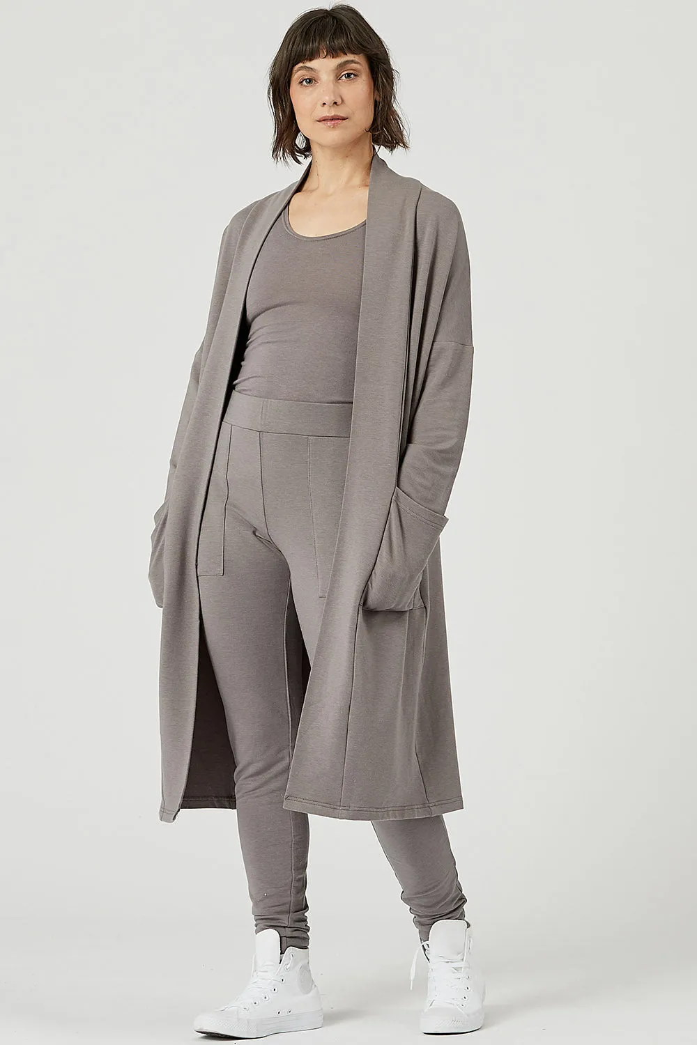 Tencel Long Cardigan- Courtney