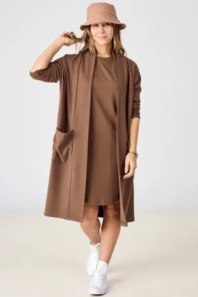 Tencel Long Cardigan- Courtney