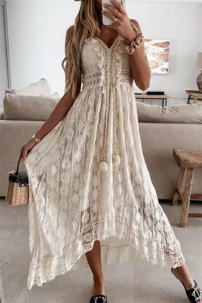 Tesla Tassel Maxi Dress