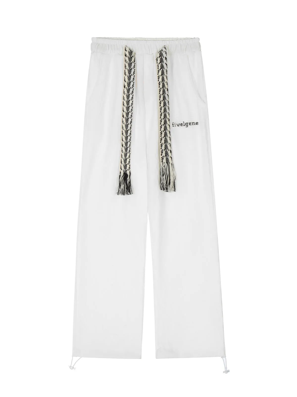 Thesupermade High Waisted Straight Cotton Sweatpants -1284