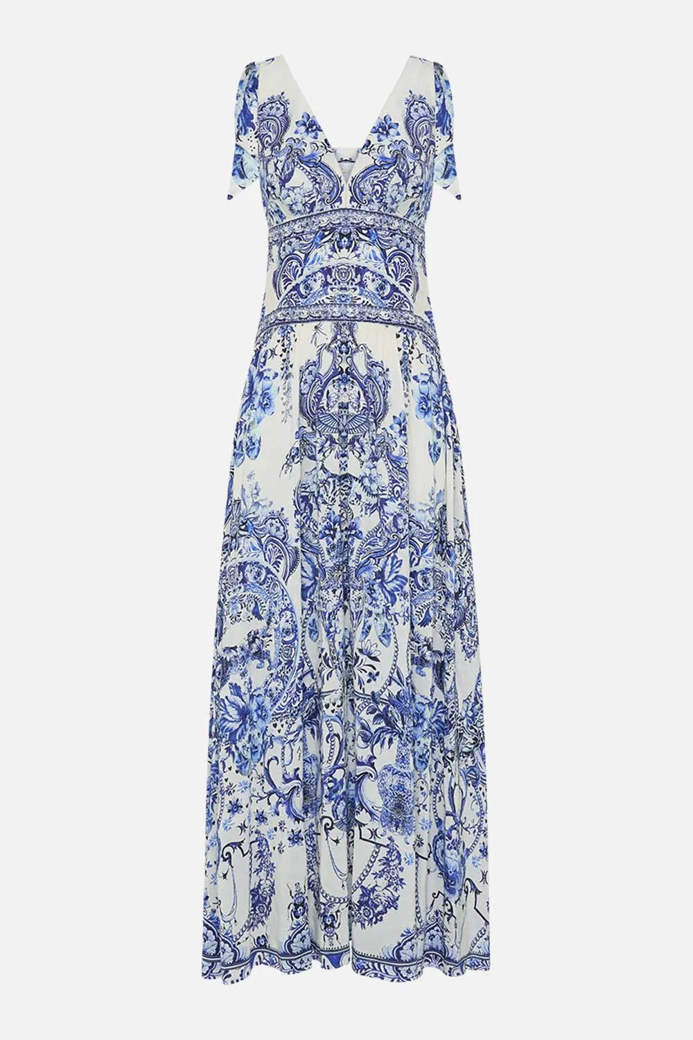 TIE SHOULDER DRESS GLAZE AND GRAZE