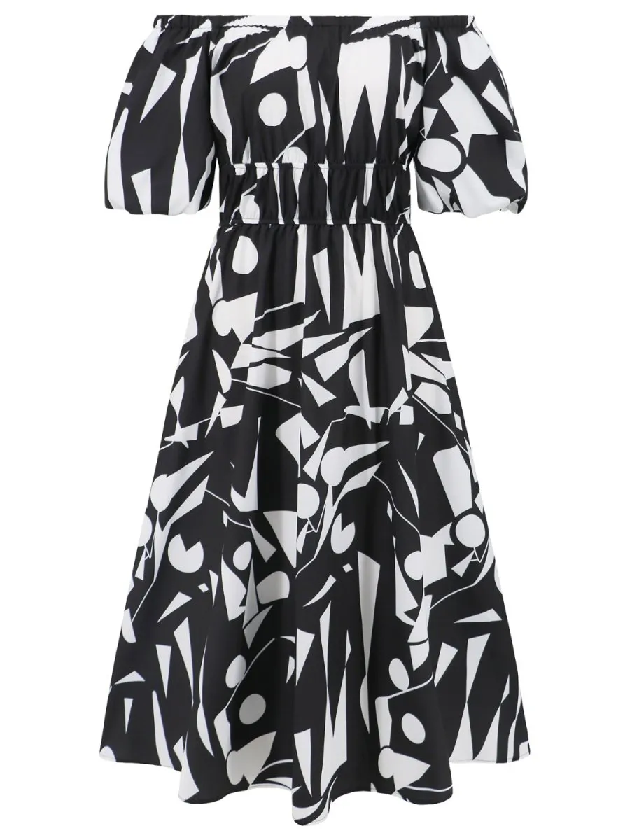 Tropical Hideaway Maxi Floral Off The Shoulder Dress