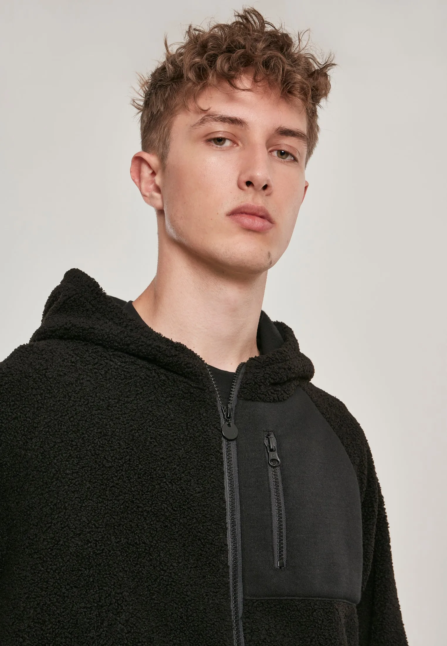 UC Hooded Sherpa Zip Jacket