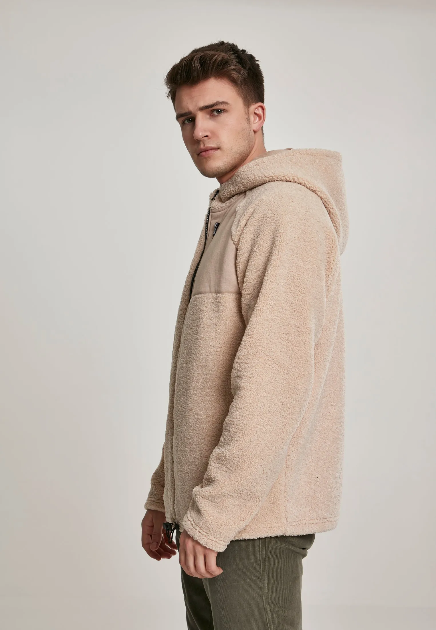 UC Hooded Sherpa Zip Jacket