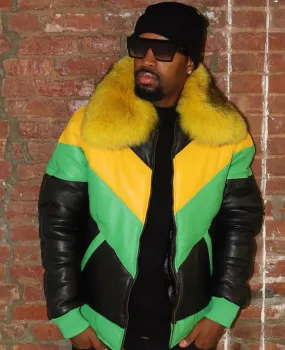 V-Bomber Jamaica With Premium Fur Collar