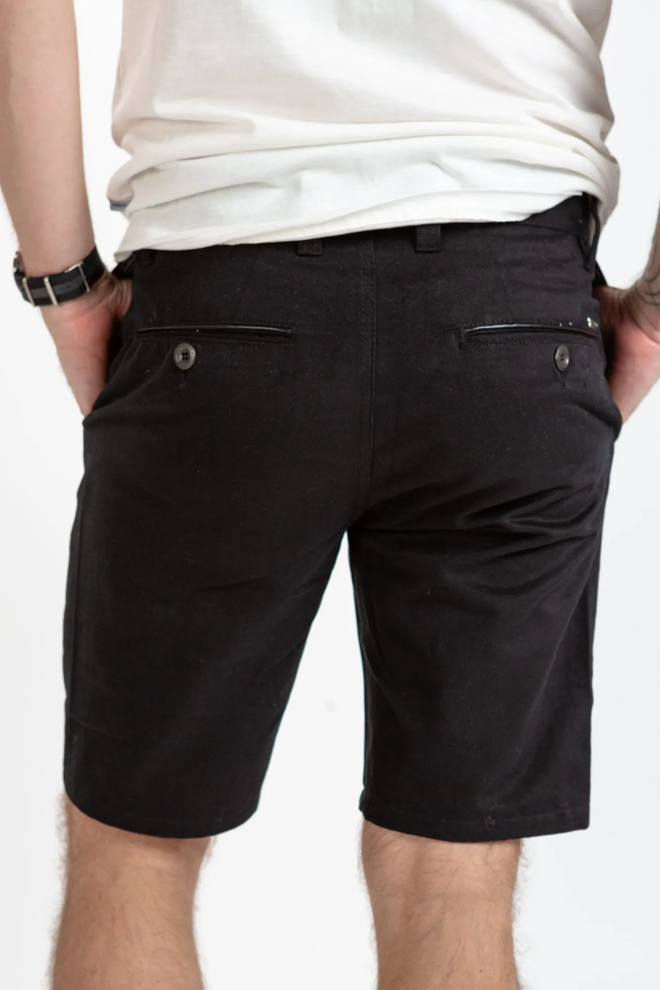 Velvet Shorts - Black