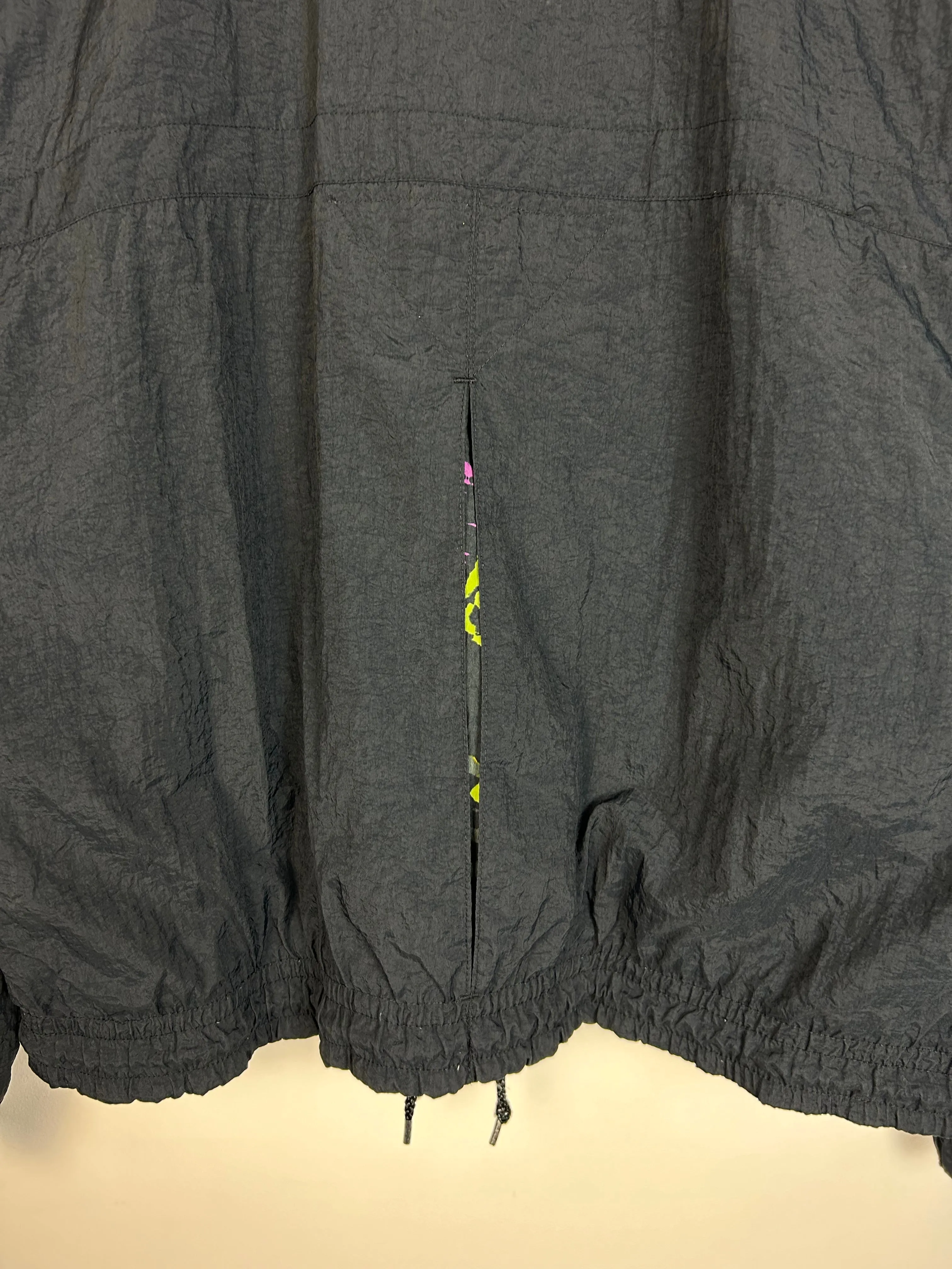 Vintage 90's Nike Elite Black & Purple Windbreaker