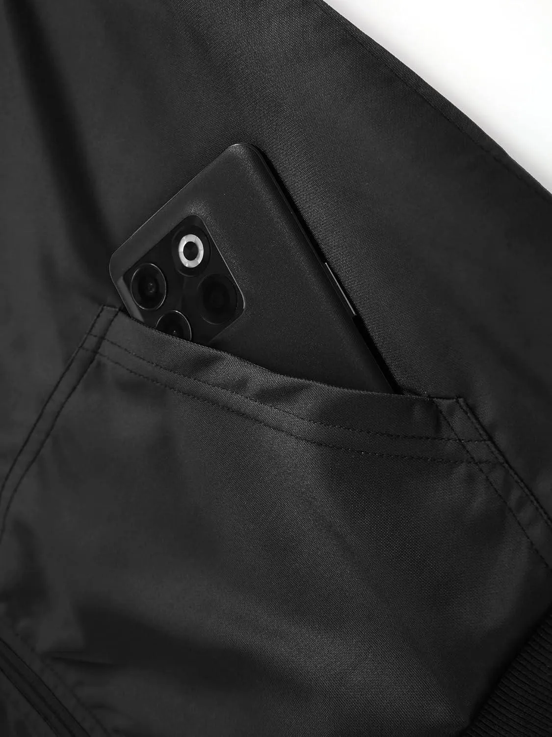 Women's Black Full Zipper Casual Hoodie-ZPK007302