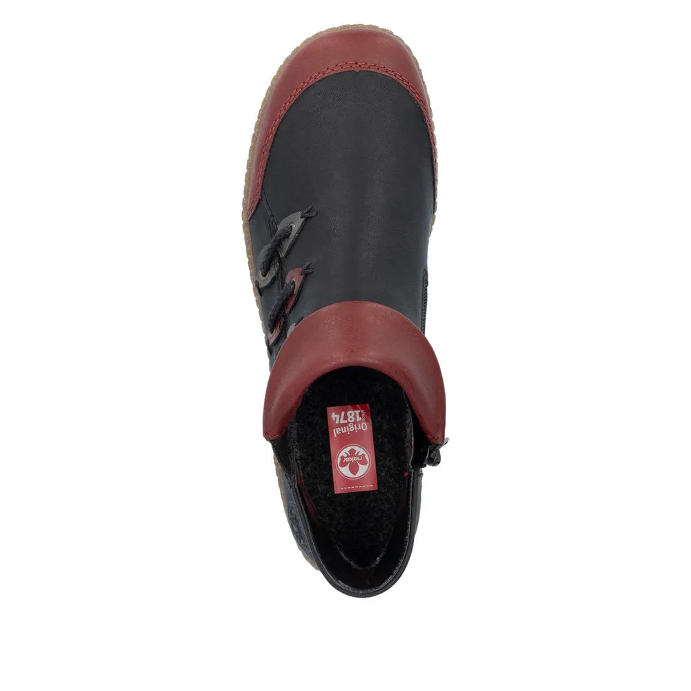 Women's Liv Shoe - Wine/Schwarz/Smoke