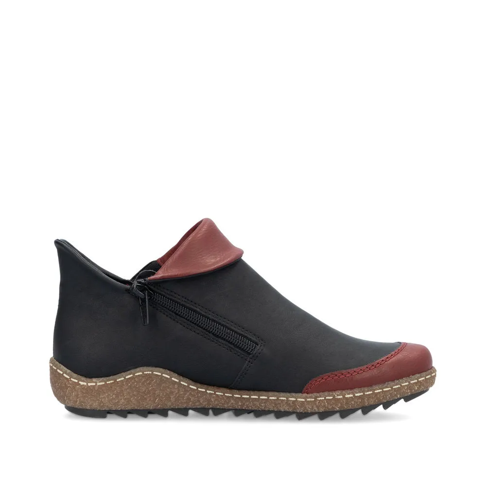 Women's Liv Shoe - Wine/Schwarz/Smoke