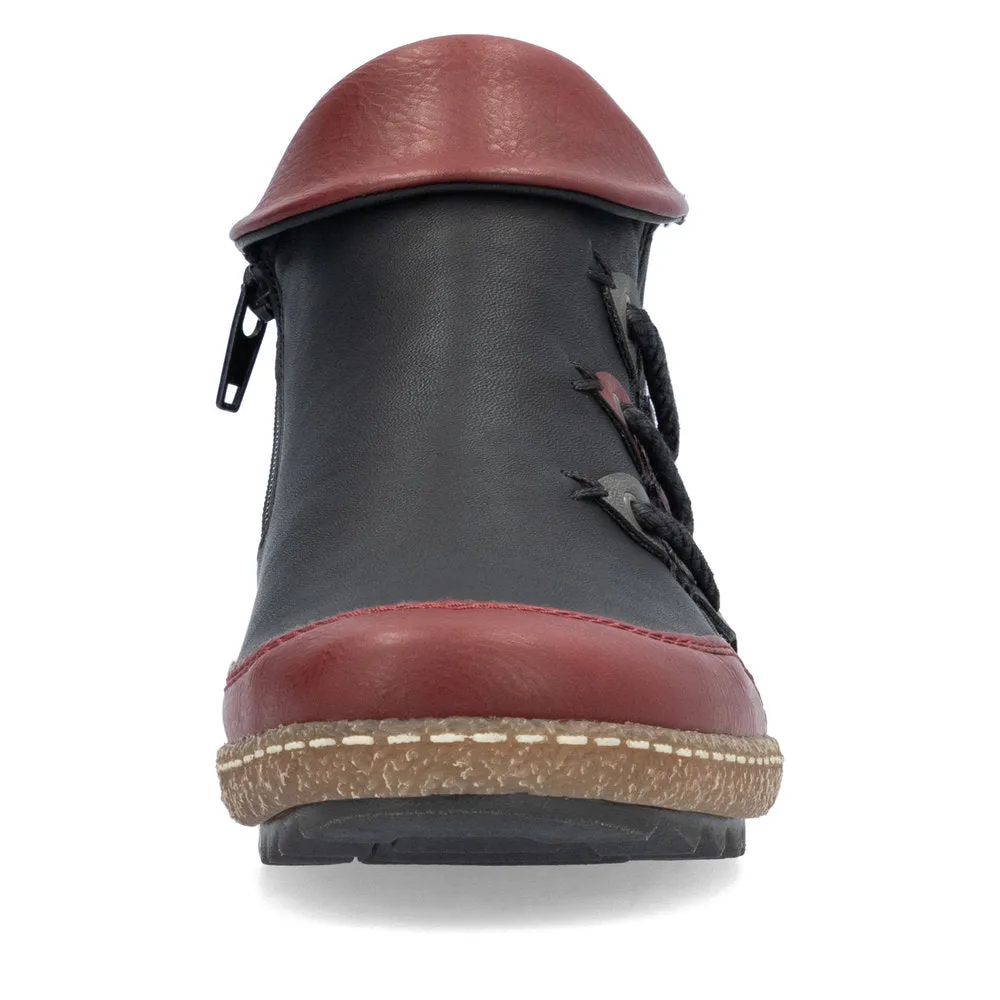 Women's Liv Shoe - Wine/Schwarz/Smoke