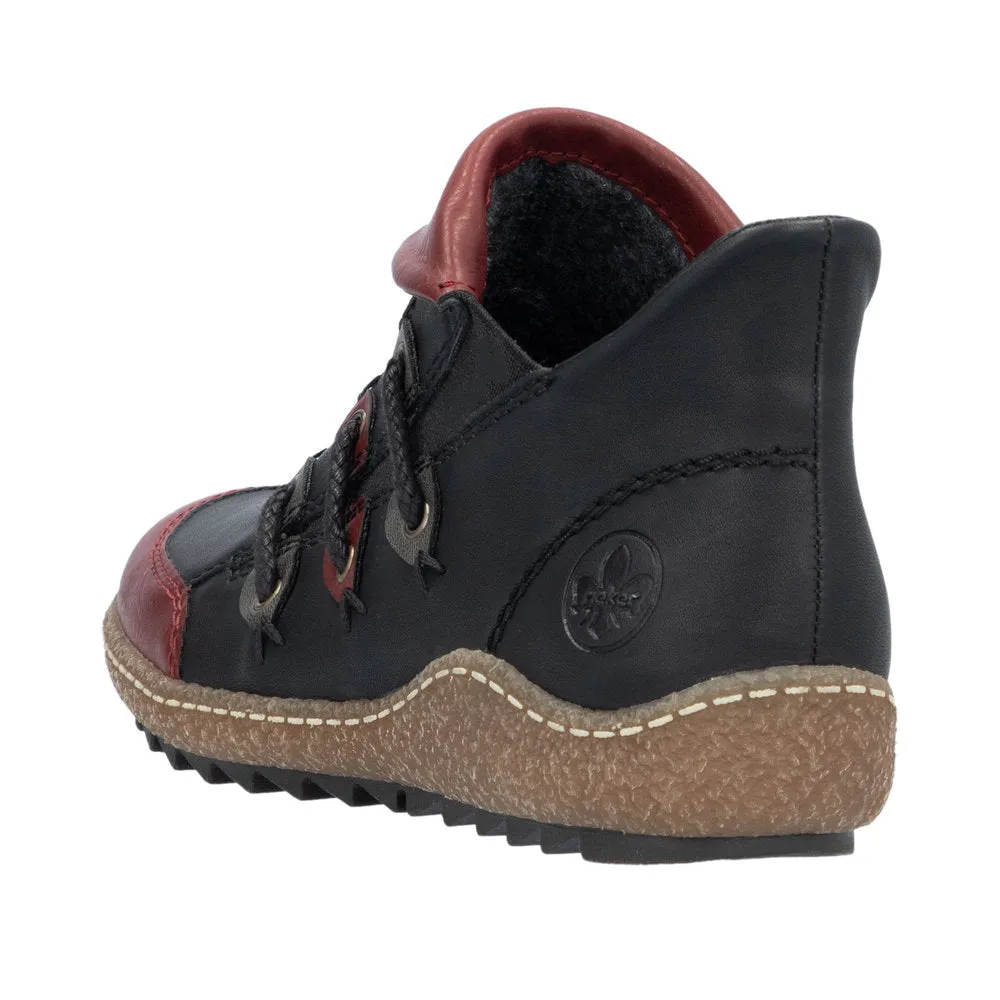 Women's Liv Shoe - Wine/Schwarz/Smoke