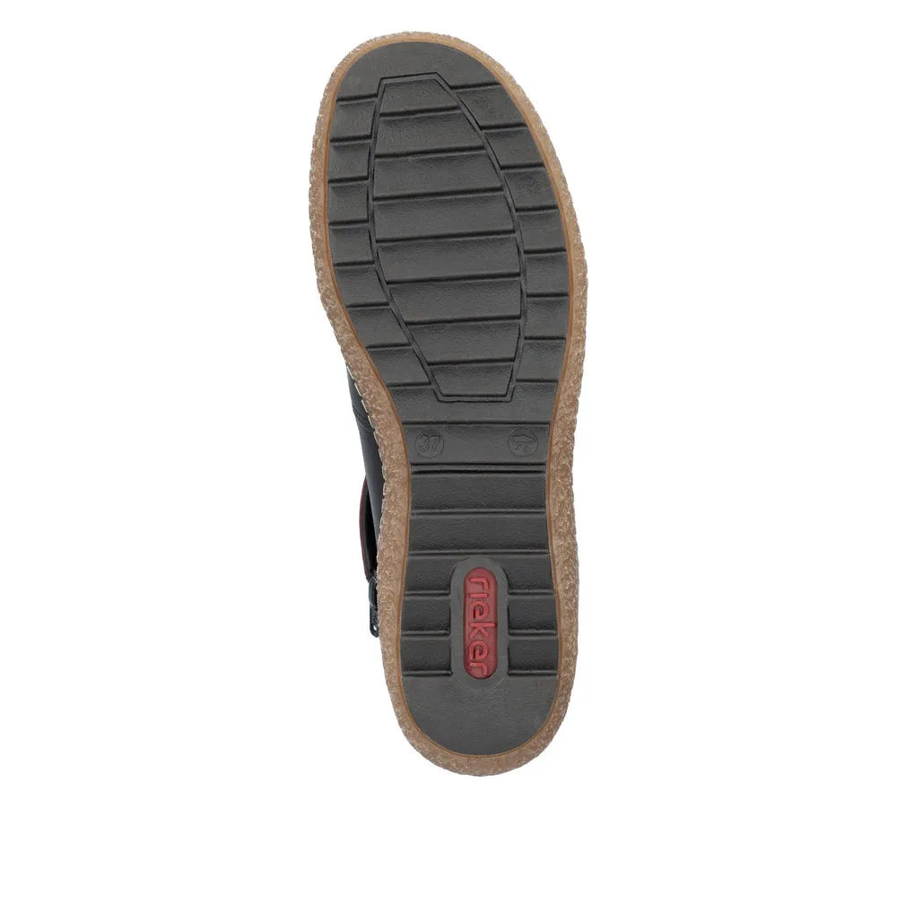 Women's Liv Shoe - Wine/Schwarz/Smoke