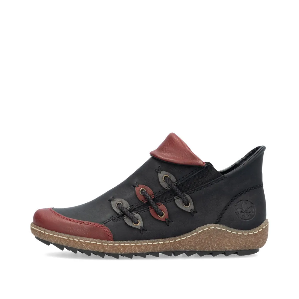 Women's Liv Shoe - Wine/Schwarz/Smoke