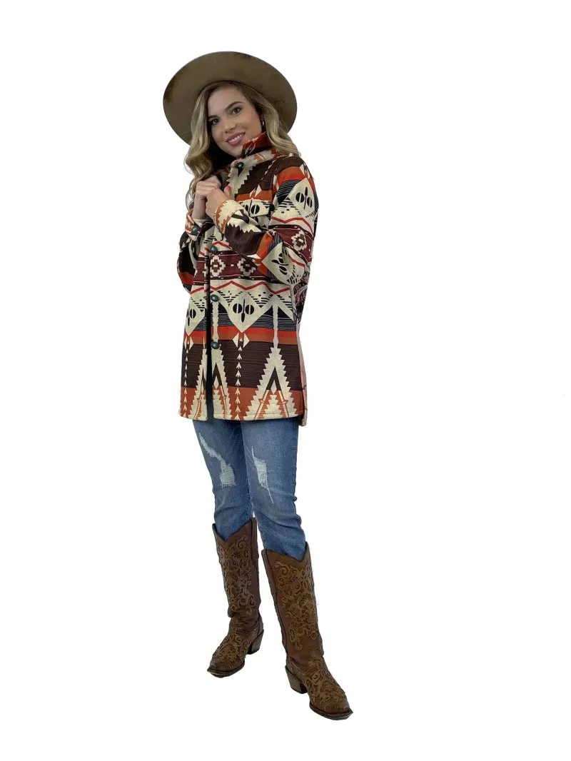 Women's Western Print Jacket
