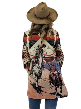 Women's Western Print Jacket