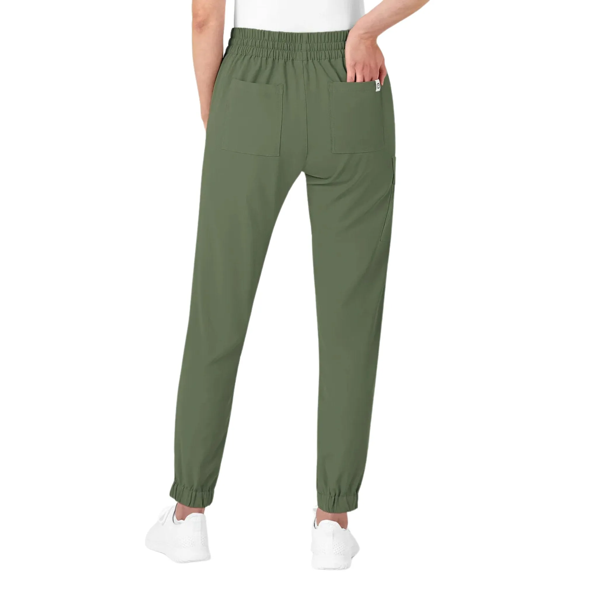 WonderWink Women's Jogger Scrub Pant - Olive