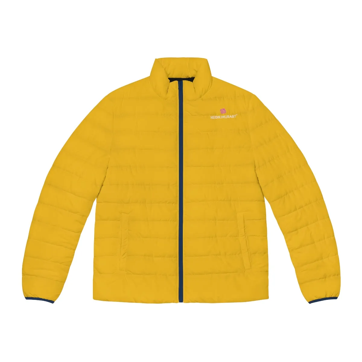 Yellow Color Men's Jacket, Best Men's Puffer Jacket