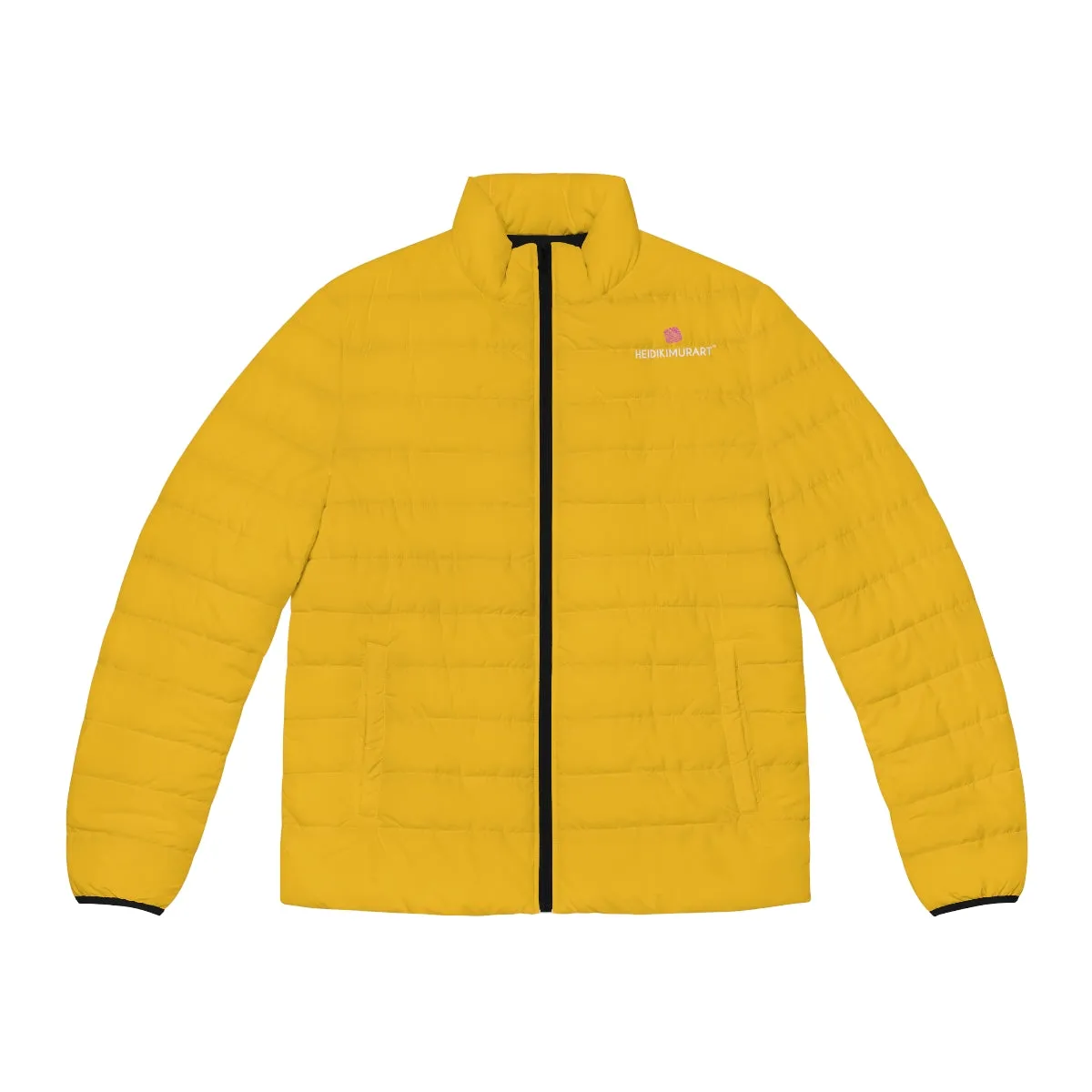 Yellow Color Men's Jacket, Best Men's Puffer Jacket